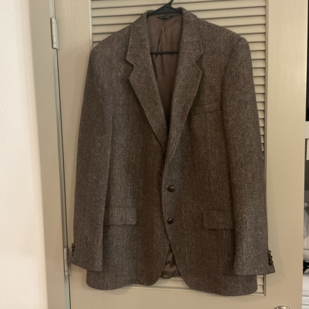 Vintage Herringbone Blazer